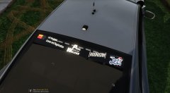 My Charger Back window