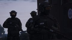 Going for some serious shit