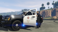 LAPD Slicktop Tahoe