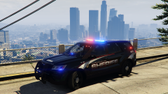 Traffic stop with a view