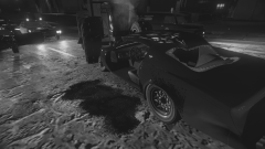 Car vs Tractor crash ca. 1975