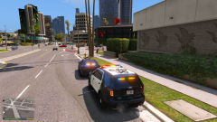 LAPD Slicktop Charger and Ford Explorer Marked 2