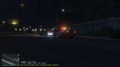 A traffic stop using the new Paleto Bay Police vehicle