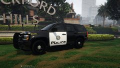 Black & White LSPD Tahoe
