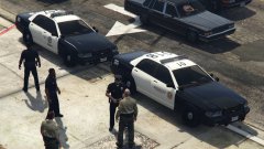 LSPD and LSSD together in Del Perro