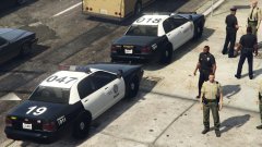 LSPD and LSSD together in Del Perro
