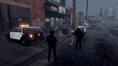 LAPD On Scene
