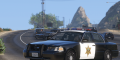 Blaine County Sheriff responding Code 2