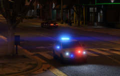 Los Santos PD respond Code 3 to fight in Progress