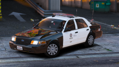 LSPD 2011 Dash Crown Victoria