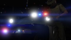 Alone with thunder weather