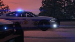 BCSO Deputies pursue a fleeing vehicle