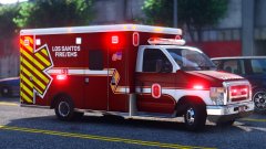 Los Santos Fire / EMS Ambulance #WIP