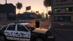 LAPD 1997-On scene of the North Hollywood Bank 211