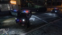 a 211 (hold up/armed robbery) at binco shop in mission row