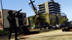 Just A Normal Scene With Trevor Phillips Around...