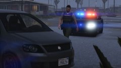 Approaching an abandoned car