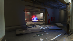 LSSD CVPI Accidentaly Loses Control During Pursuit; Crashes Into Busy Hospital