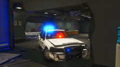 LSSD CVPI Accidentaly Loses Control During Pursuit; Crashes Into Busy Hospital
