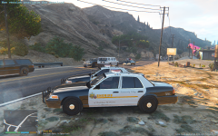 Early Morning Coffee With Fellow Officers