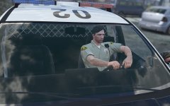 Partner is taking a dump inside