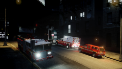 FDNY Working a code in Broker apartments