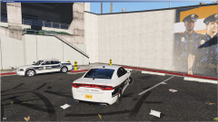 Dodge Charger At the station