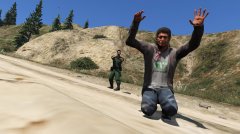 Hands up Piece of Shit!