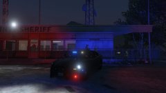 The LSSD got a new unmarked Charger.