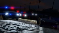 In Pursuit, Heading East Bound Through Grapeseed