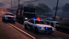 Suspect Is In A Stolen Trashmaster