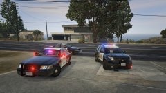 BCSO and CHP on scene of a domestic