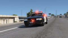 CHP Ford Crown Victoria Federal Signal Vector 1