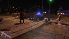 Arrested for running drugs