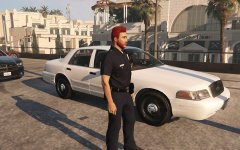 Officer Fett keeping an eye out.