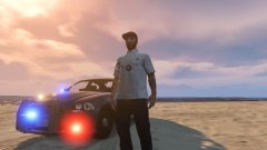 Getting ready to take down a wanted felon