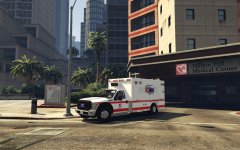 2014 Ford F-350 Type I Ambulance Fictional AMR Front