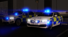 2015 BMW X5 Armed Response & 2011 BMW 5 Series Touring Traffic Car
