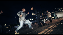 "Say your last words pig!"