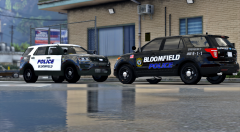 Working on my back and white skin for my pack