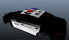skin for Scuderio's 2013 Dodge Charger (with optional windows tint)