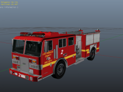 Los Angeles County Fire Dept. Skin (for Pierce LAFD Firetruck By PimDSLR)