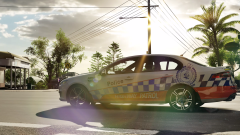 NSW Highway Patrol Falcon XR8 in Byron Bay