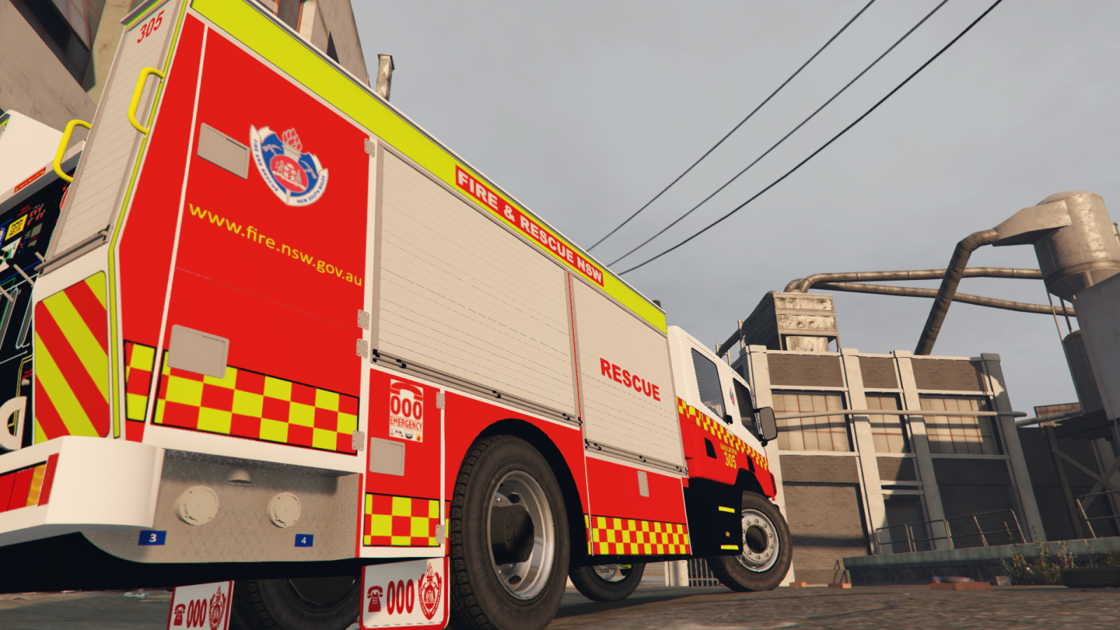 NSW Fire Rescue Pumper (WIP)