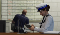 Polish Female Police Chief Uniform