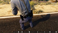 Another view of Version 1 Cuff Pouch