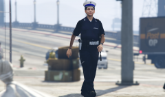 Polish Police Female Patrol Uniform