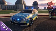 BMW 530D Polizei Bayern Bild 1