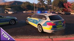 BMW 530D Polizei Bayern Bild 7