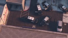 Air View of the Scene